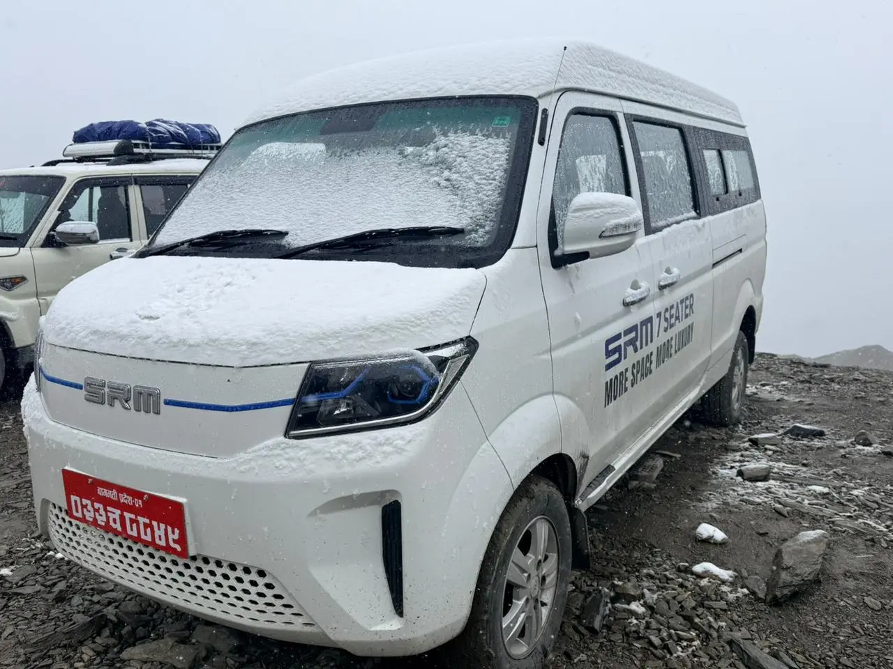Rent EV van in Nepal - electric van rental for groups